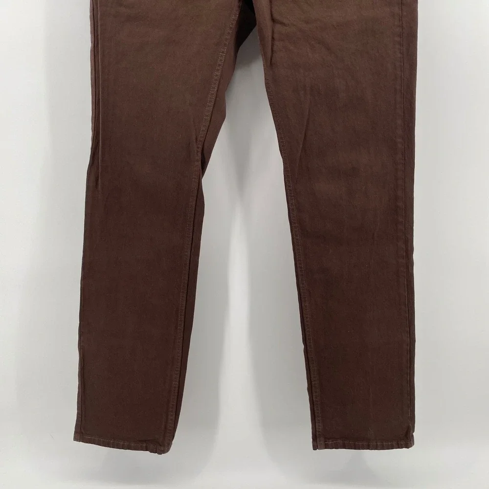Levis 511 Slim Fit Brown Jeans Men's Size 30x32 Stretch Denim